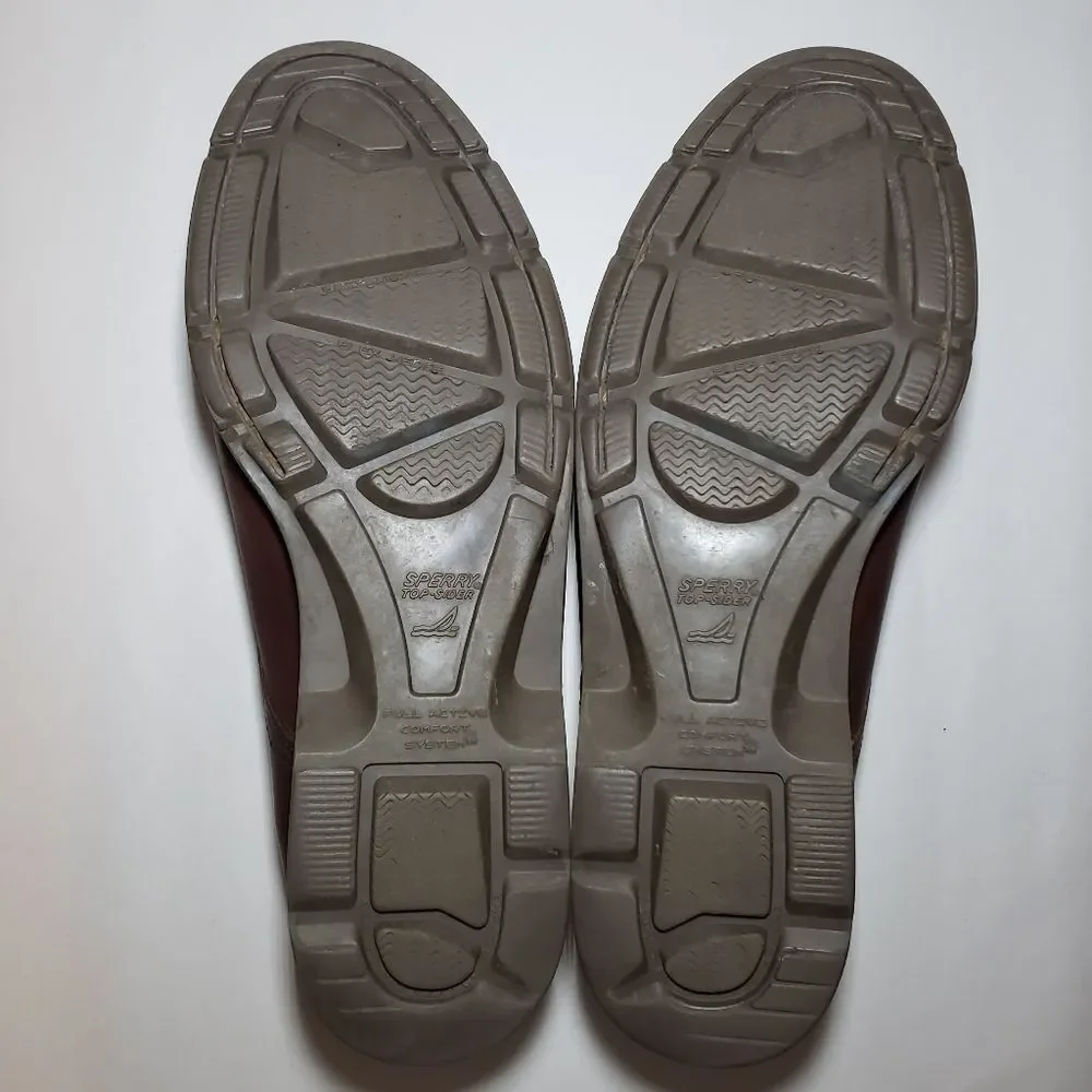 Sperry Top-Sider Wetlands Collection Brown Oxfords Size 8.5